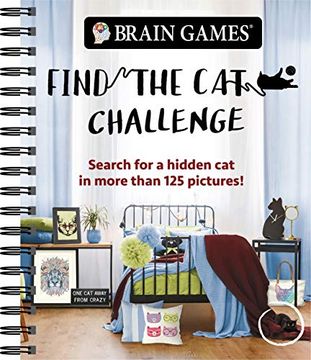 portada Brain Games Find the cat Challenge (in English)