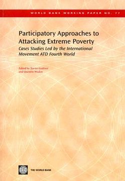 portada participatory approaches to attacking extreme poverty: cases studies led by the international movement atd fourth world (en Inglés)
