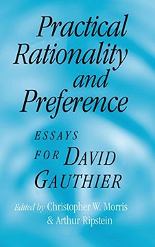 portada Practical Rationality and Preference: Essays for David Gauthier (en Inglés)