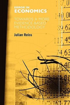 portada error in economics: towards a more evidence based methodology (en Inglés)