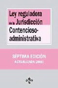 portada ley reguladora de la jurisdiccion contentioso (in Spanish)