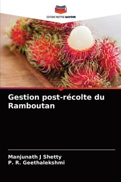 portada Gestion post-récolte du Ramboutan (en Francés)