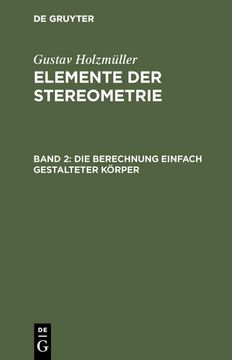 portada Die Berechnung Einfach Gestalteter Körper (German Edition) (in German)