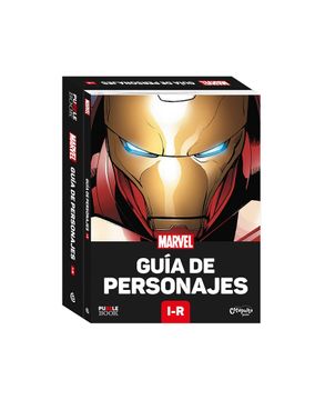 portada Marvel Guia de Personajes i-r  [Libro + Rompecabezas de 300 Piezas de 35 x 30] Iron man