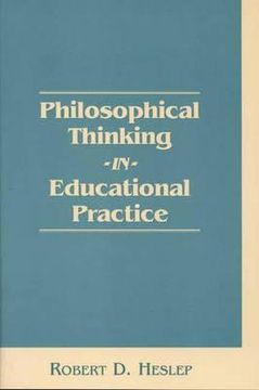 portada philosophical thinking in educational practice (en Inglés)