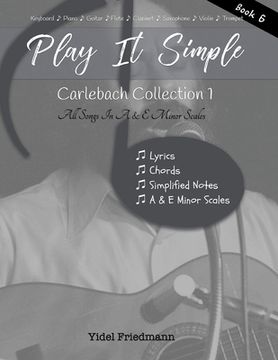 portada Play It Simple: Carlebach Collection 1 (in English)