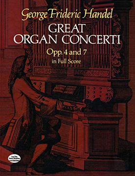 portada Great Organ Concerti: Opp. 4 and 7 in Full Score (Dover Music Scores) (in English)