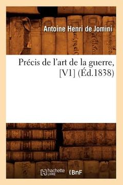 portada Précis de l'Art de la Guerre, [V1] (Éd.1838)