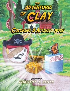 portada The Adventures of Clay Coloring & Activity Book (in English)