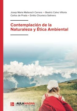 portada Contemplación de la Naturaleza y Ética Ambiental (in Spanish)