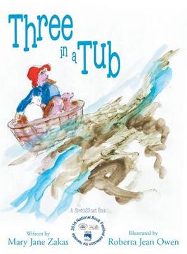 portada Three in a Tub: A Stretch2Smart Book (en Inglés)