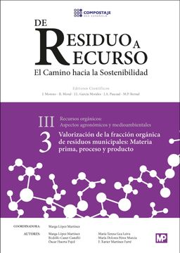 portada De Residuo a Recurso: El Camino Hacia la Sostenibilida (Iii. 3): Valoracion de la Fraccion Organica de Residuos Municipales: Materia Prima, Proceso y Producto