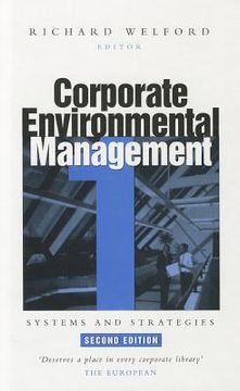 portada corporate environmental management 1: systems and strategies (en Inglés)