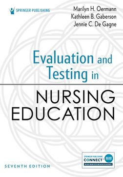portada Evaluation and Testing in Nursing Education (in English)