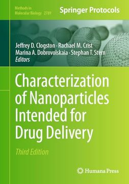 portada Characterization of Nanoparticles Intended for Drug Delivery (en Inglés)