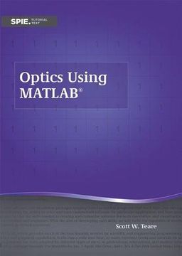 portada Optics Using Matlab (Tutorial Texts) (en Inglés)