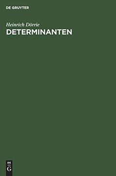 portada Determinanten (in German)