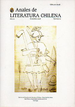 portada índice general de anales de la literatura chilena (2000-2008). separata.