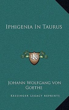 portada iphigenia in taurus (en Inglés)