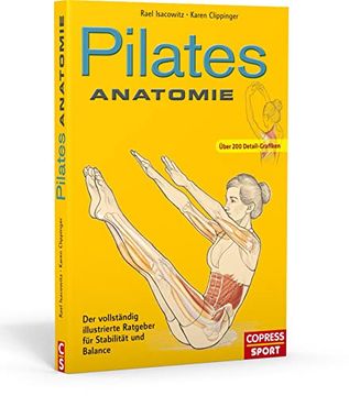 portada Pilates Anatomie: Der Vollständig Illustrierte Ratgeber für Stabilität und Balance (in German)
