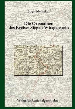 portada Die Ortsnamen des Kreises Siegen-Wittgenstein