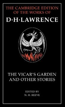 portada 'the Vicar's Garden' and Other Stories (The Cambridge Edition of the Works of d. H. Lawrence) (en Inglés)