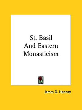 portada st. basil and eastern monasticism (en Inglés)