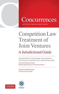 portada Competition Law Treatment of Joint Ventures: A Jurisdictional Guide (en Inglés)