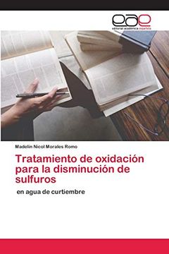 portada Tratamiento de Oxidación Para la Disminución de Sulfuros: En Agua de Curtiembre (in Spanish)