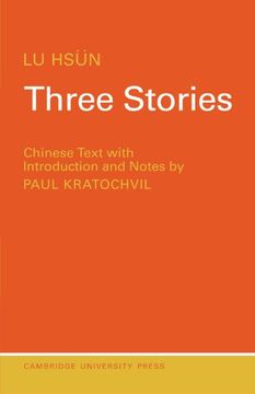 portada Three Stories (Readers in Modern Chinese) (en Inglés)