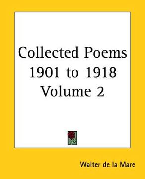 portada collected poems 1901 to 1918 volume 2 (in English)