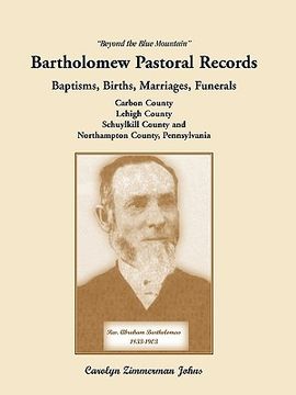 portada beyond the blue mountain: bartholomew pastoral records