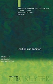 portada Lenition and Fortition (en Inglés)