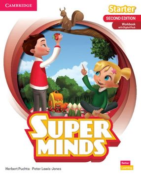 portada Super Minds Starter Workbook with Digital Pack British English (in English)