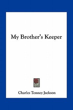 portada my brother's keeper (en Inglés)
