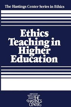 portada Ethics Teaching in Higher Education (en Inglés)