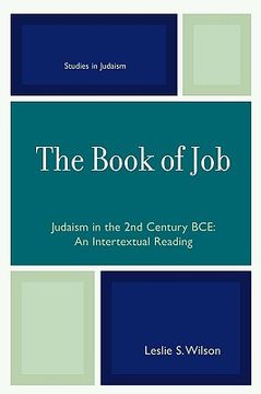 portada the book of job: judaism in the 2nd century bce
