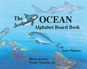 portada The Ocean Alphabet Board Book (en Inglés)