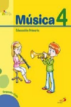 portada Música 4. Proyecto Acorde. Libro del alumno+Cuaderno de actividades: Educación Primaria. Segundo ciclo (in Spanish)