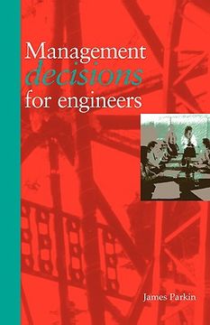 portada management decisions for engineers (en Inglés)