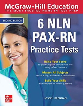 portada Mcgraw-Hill Education 6 nln Pax-Rn Practice Tests, Second Edition (Mcgraw-Hill's nln Pax-Rn Practice Tests) (in English)