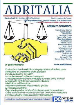 portada ADR Italia (Num 1/2015) (en Italiano)