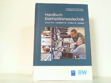 portada Handbuch Elektrizitätsmesstechnik - Vorschriften, Gerätetechnik, Prüftechnik, Systeme. (in German)