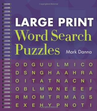 portada Large Print Word Search Puzzles 