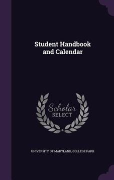 portada Student Handbook and Calendar (en Inglés)