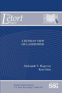 portada A Russian View On Landpower