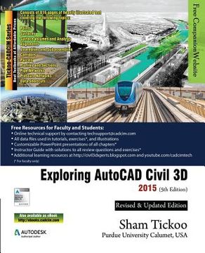 portada Exploring AutoCAD Civil 3D 2015 (en Inglés)