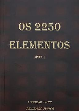 portada Os 2250 Elementos (en Portugués)