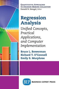 portada Regression Analysis: Unified Concepts, Practical Applications, Computer Implementation (en Inglés)