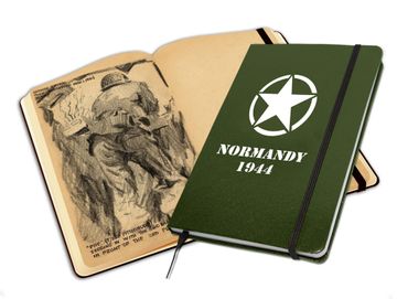 portada Libreta Ilustrada Normandy 1944